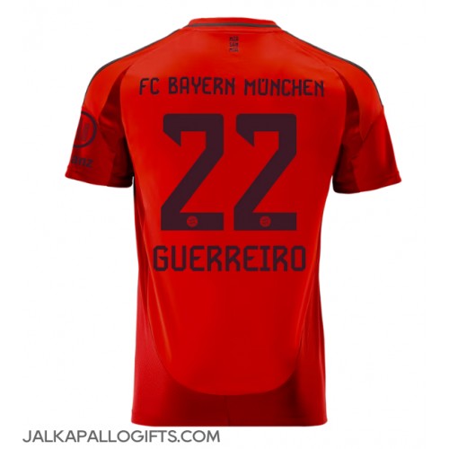 Bayern Munich Raphael Guerreiro #22 Kotipaita 2024-25 Lyhythihainen